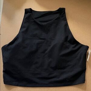 Old Navy Black Crop Top- XL